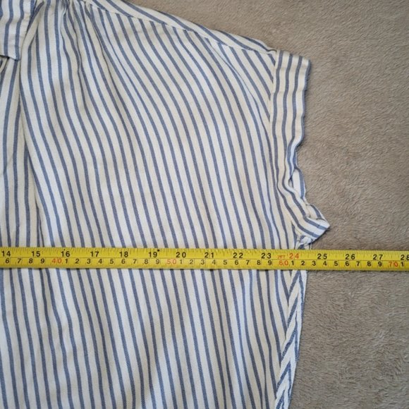 Madewell Central Shirt Dalton Stripe size small - Picture 11 of 15